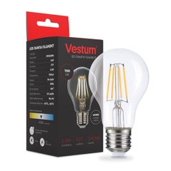 Світлодіодна філаментна лампа Vestum А60 Е27 5,5Вт 220V 4100К 1-VS-2101
