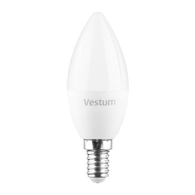 Светодиодная лампа Vestum C37 6W 3000K 220V E14 1-VS-1304