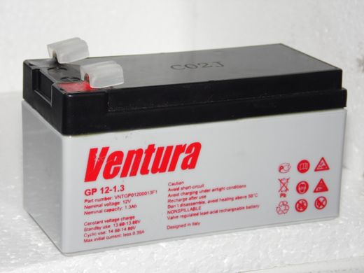 Акумулятор 12V 1.3Ah Ventura GP 12-1,3