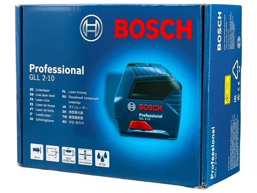Нівелір лазерний GLL 2-10 Bosch
