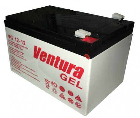 Аккумулятор 12V 12Ah Ventura VG12-12 (GEL)