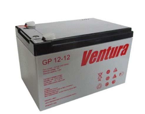 Аккумулятор 12V 12Ah Ventura VG12-12 (GEL)
