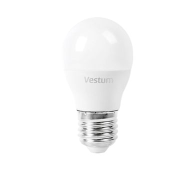 Світлодіодна лампа Vestum G45 4W 3000K 220V E27 1-VS-1206