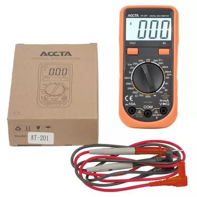 Мультиметр цифровий Accta AT-201