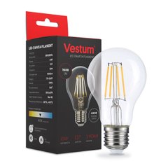 Світлодіодна філаментна лампа Vestum А60 Е27 10Вт 220V 4100К 1-VS-2113