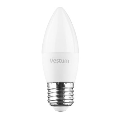 Світлодіодна лампа Vestum C37 6W 3000K 220V E27 1-VS-1302